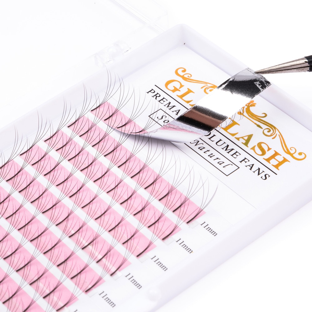 C/D Curl Long Stem Premade Eyelashes Set