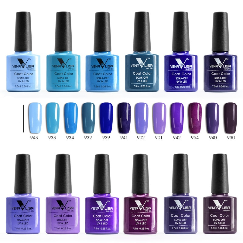 Gel pour ongles UV et LED coloré