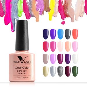 Gel pour ongles UV et LED coloré