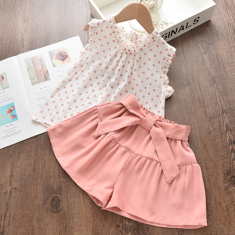 Girls Summer Clothing Set 2 Pcs