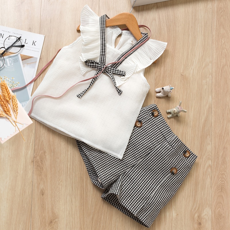 Girls Summer Clothing Set 2 Pcs