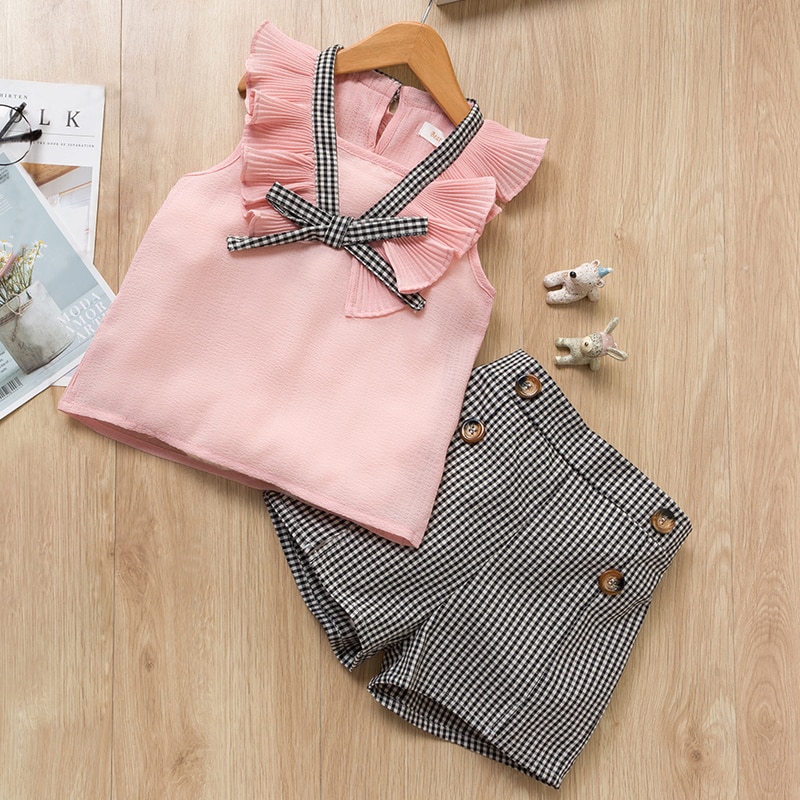 Girls Summer Clothing Set 2 Pcs