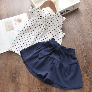 Ensemble de vêtements d'été pour filles 2 pièces