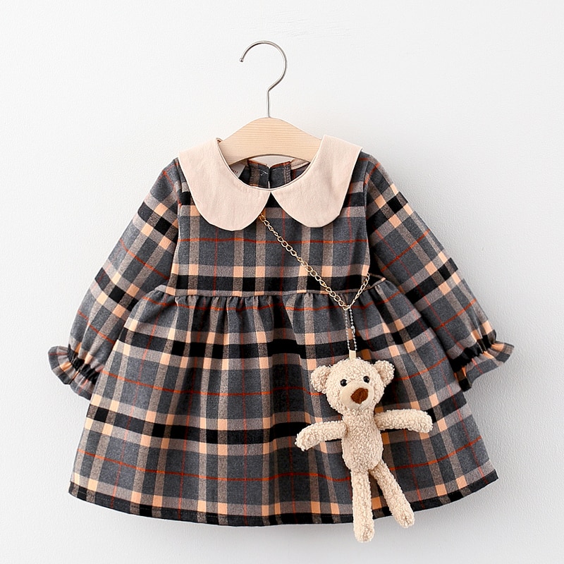 Robe de printemps pour nouveau-né fille
