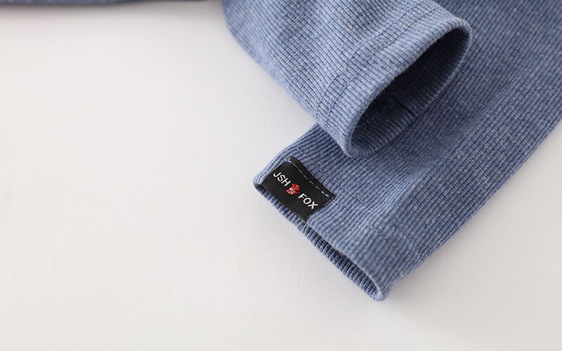 Long Sleeve Solid Color Baby Pajama Set Long Sleeve Solid Color Baby Pajama Set