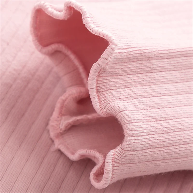 Haut côtelé à manches longues pour fille Haut côtelé à manches longues pour fille