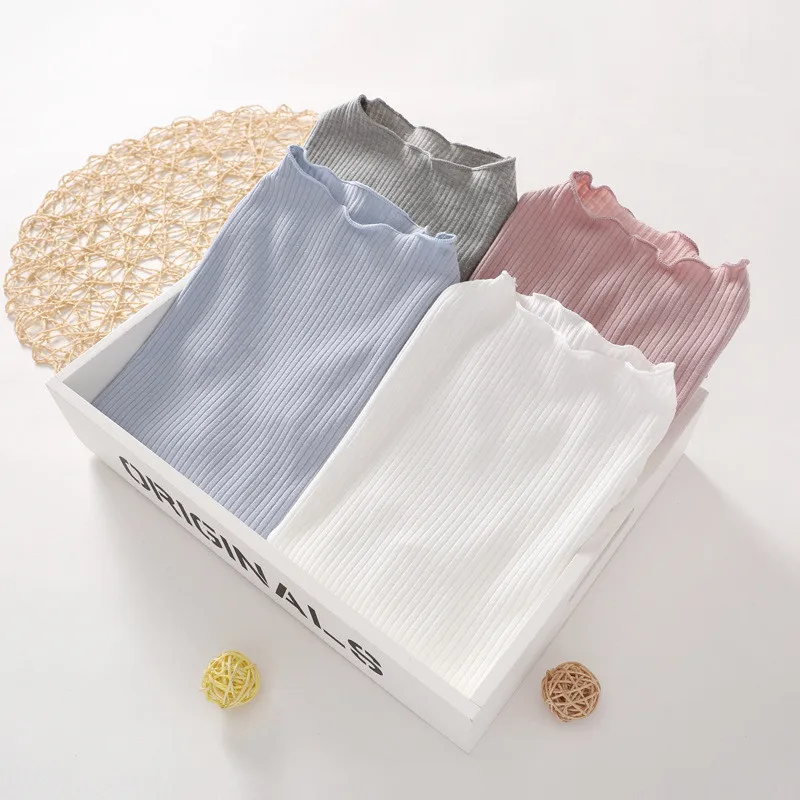 Haut côtelé à manches longues pour fille Haut côtelé à manches longues pour fille