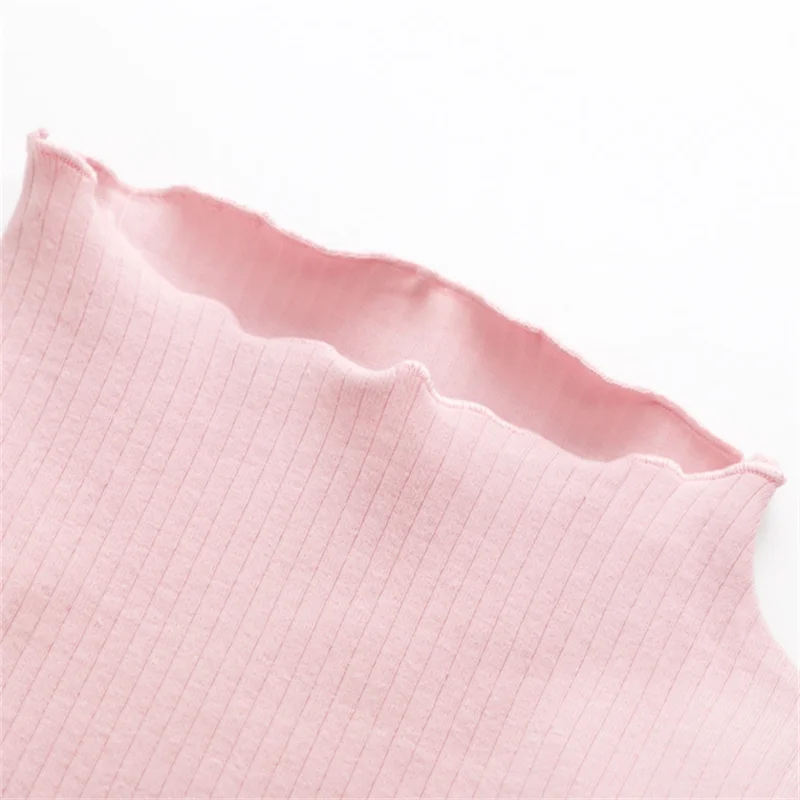 Haut côtelé à manches longues pour fille Haut côtelé à manches longues pour fille