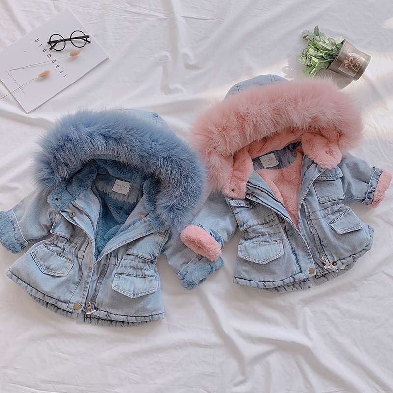 Veste en jean pour bébé fille Veste en jean pour bébé fille