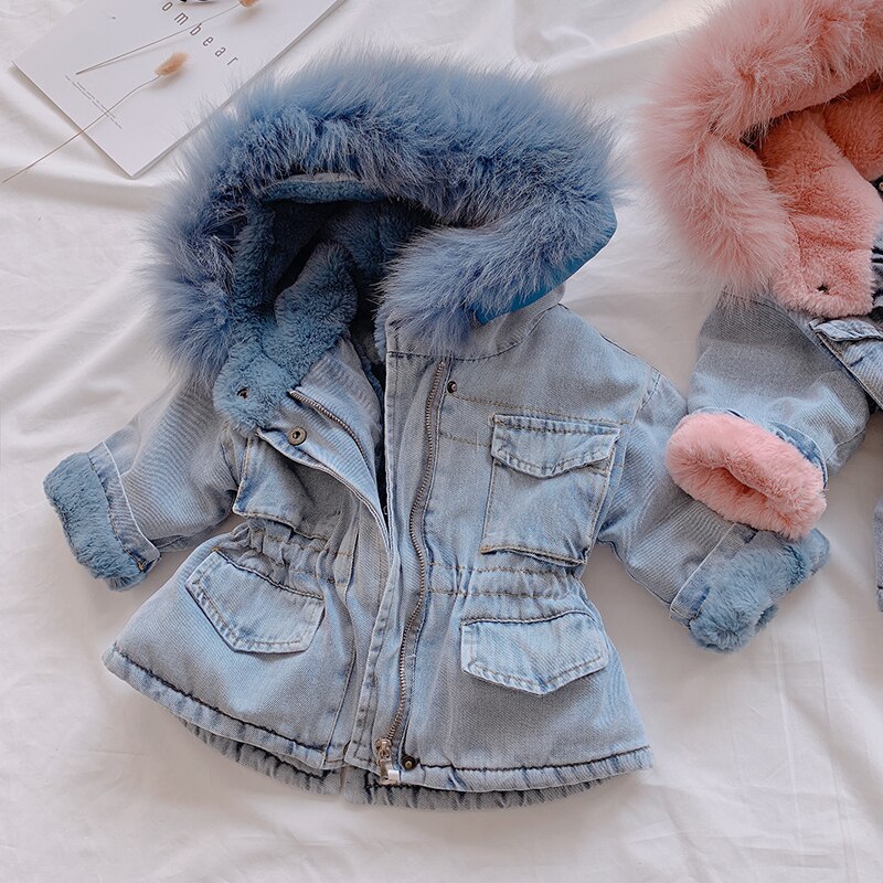 Veste en jean pour bébé fille Veste en jean pour bébé fille