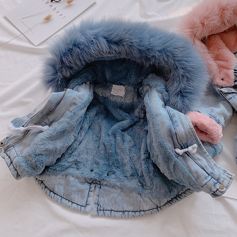Veste en jean pour bébé fille Veste en jean pour bébé fille